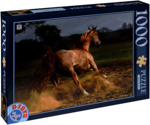 Пъзел D-Toys от 1000 части - Буен кон, Войтек Квятковски