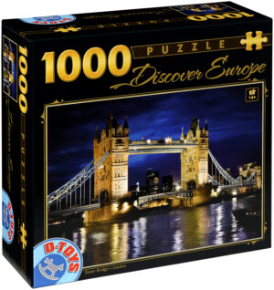 Пъзел D-Toys от 1000 части - Тауър Бридж, Лондон