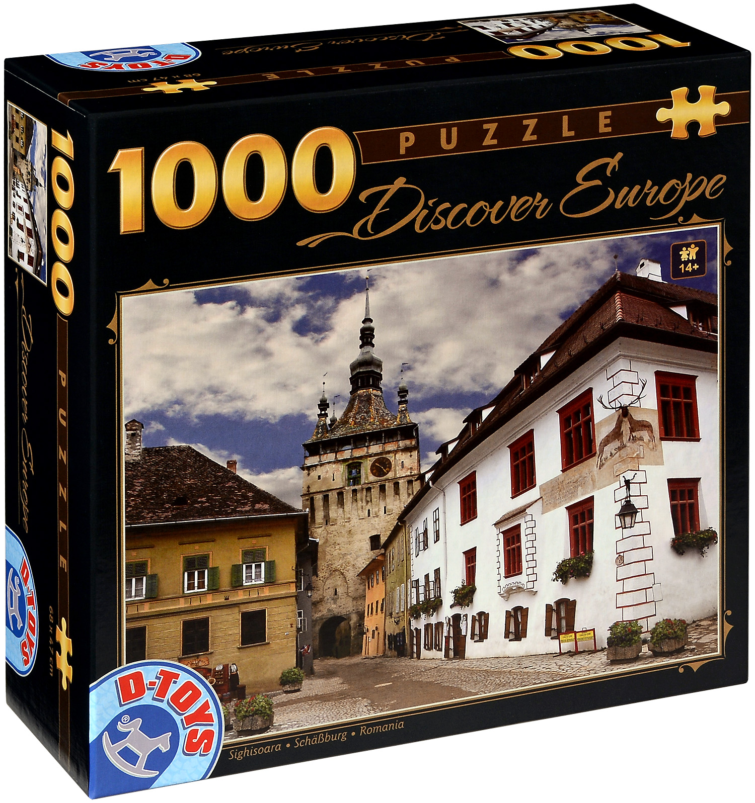 Пъзел D-Toys от 1000 части - Сигишоара, Румъния