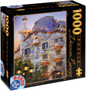 Пъзел D-Toys от 1000 части - Каса Батийо, Барселона