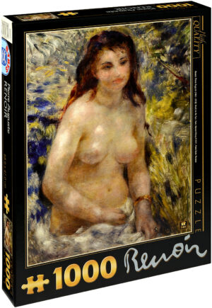 Пъзел D-Toys от 1000 части – Женски торс на слънце, Пиер Реноар