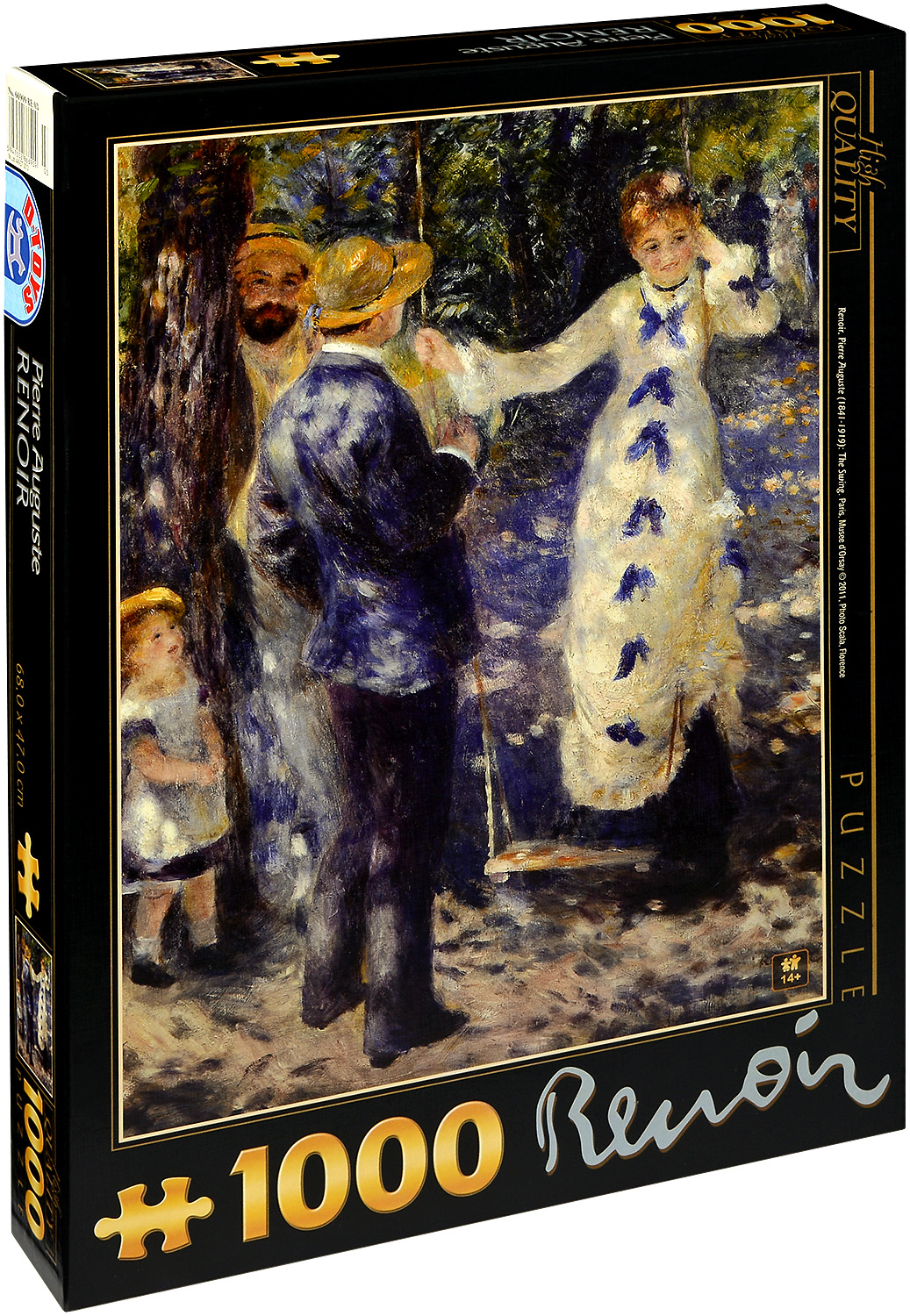 Пъзел D-Toys от 1000 части - Люлката, Пиер Реноар