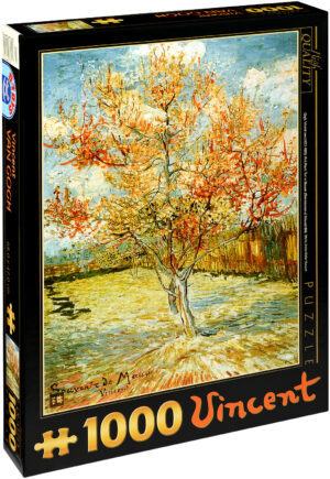 Пъзел D-Toys от 1000 части – Розовата праскова, Винсент ван Гог