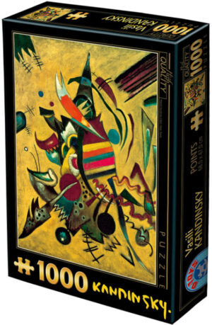 Пъзел D-Toys от 1000 части – Точки, Василий Кандински