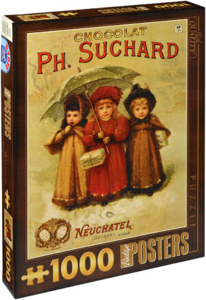 Пъзел D-Toys от 1000 части – Шоколад PH. Suchard