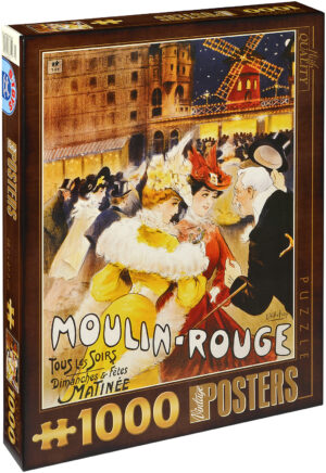 Пъзел D-Toys от 1000 части - Мулен Руж