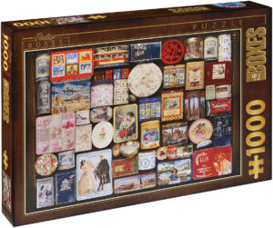 Пъзел D-Toys от 1000 части - Винтидж кутийки