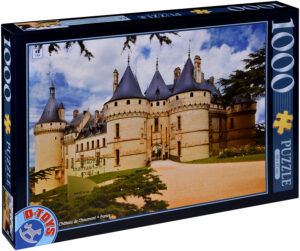 Пъзел D-Toys от 1000 части - Замъка Шомон сюр Лоар, Франция