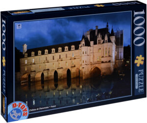 Пъзел D-Toys от 1000 части - Замъка Шенонсо, Франция