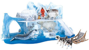 3D Пъзел Cubic Fun от 73 части - Леденият и снежен свят на Арктика