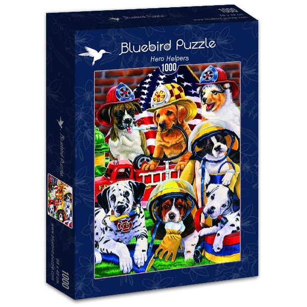 Пъзел Bluebird от 1000 части - Помощници на героите
