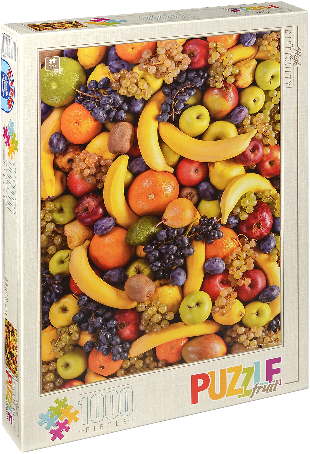 Пъзел D-Toys от 1000 части – Плодове