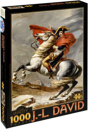 Пъзел D-Toys от 1000 части – Наполеон на прохода Сан Бернар, Жак-Луи Давид