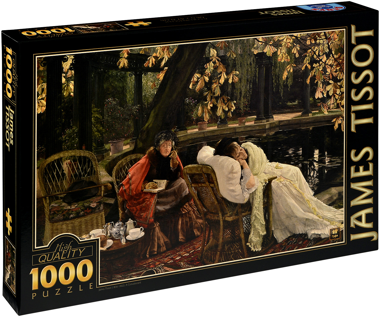 Пъзел D-Toys от 1000 части – Възстановяване сред природата, Джеймс Тисо