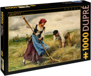 Пъзел D-Toys от 1000 части – Жътвари, Жулиен Дюпре