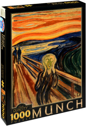 Пъзел D-Toys от 1000 части – Викът, Едвард Мунк