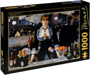 Пъзел D-Toys от 1000 части - Барът на Фоли Бержер, Едуар Мане