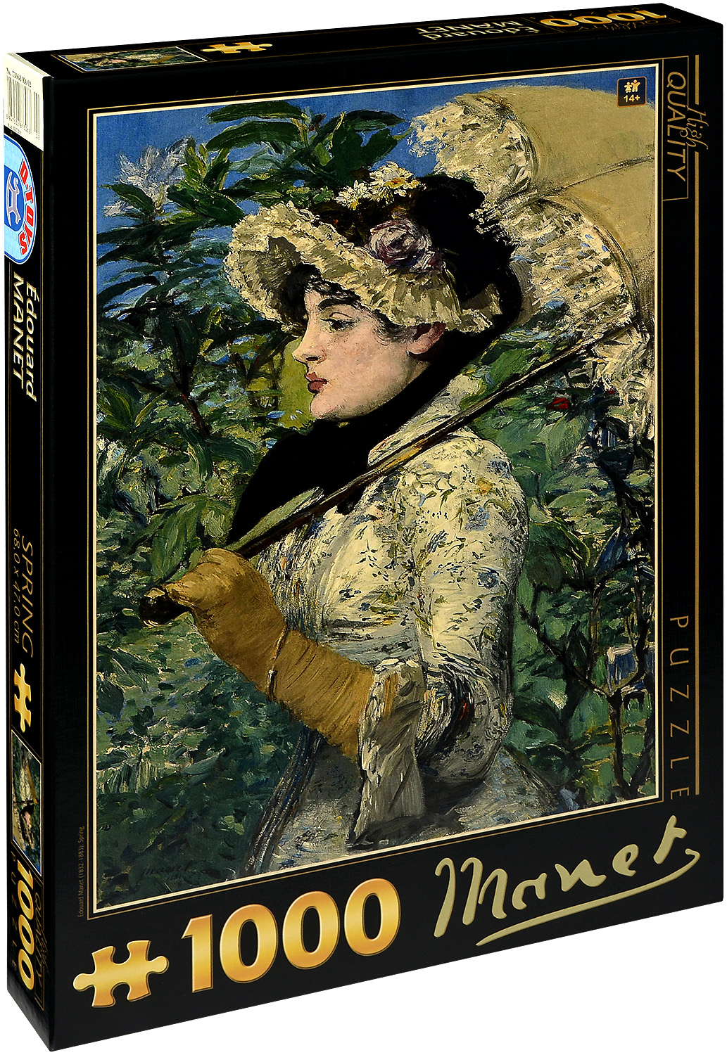 Пъзел D-Toys от 1000 части – Пролет, Едуар Мане