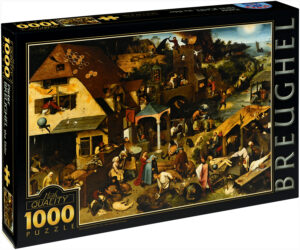 Пъзел D-Toys от 1000 части – Нидерландски пословици, Питер Брьогел Стари