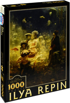 Пъзел D-Toys от 1000 части - Садко в подводното царство, Иля Репин