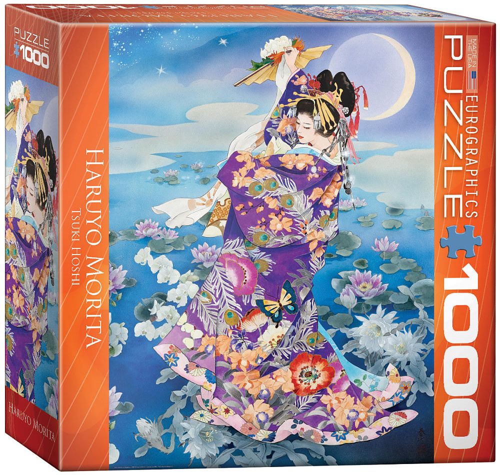 Пъзел Eurographics от 1000 части - Tsuki Hoshi, Харуйо Морита