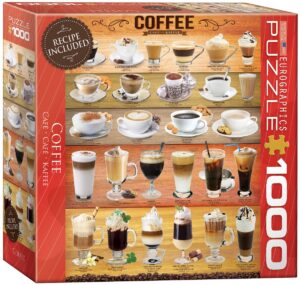 Пъзел Eurographics от 1000 части - Кафе