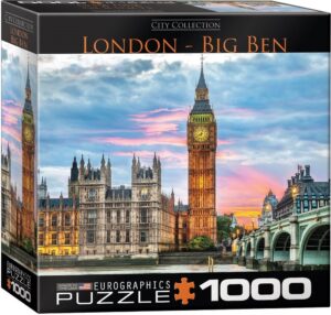 Пъзел Eurographics от 1000 части - Биг Бен, Лондон