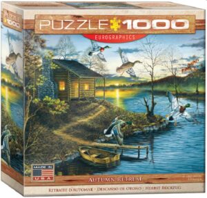 Пъзел Eurographics от 1000 части - Есенно уединение, Ейбрахам Хънтър