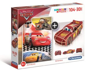 Пъзел Clementoni от 104 части и 3D модел - Колите