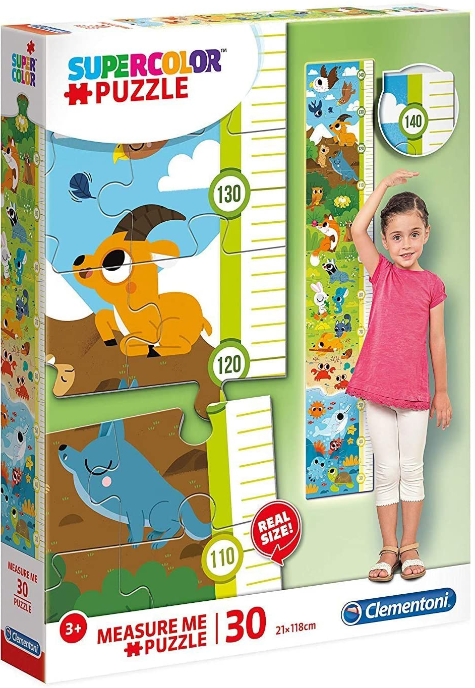 Пъзел-метър Clementoni от 30 части - Сладки животни