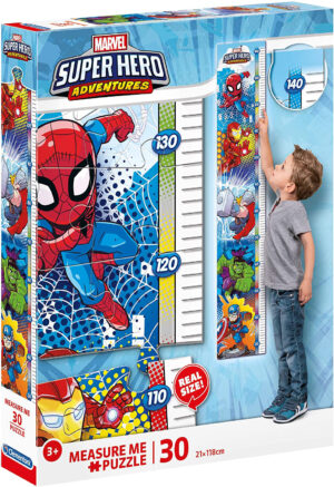 Пъзел-метър Clementoni от 30 части - Супергероите на Марвел