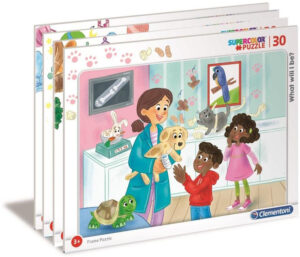 Пъзел Clementoni от 30 части - Какво ще бъда?, асортимент