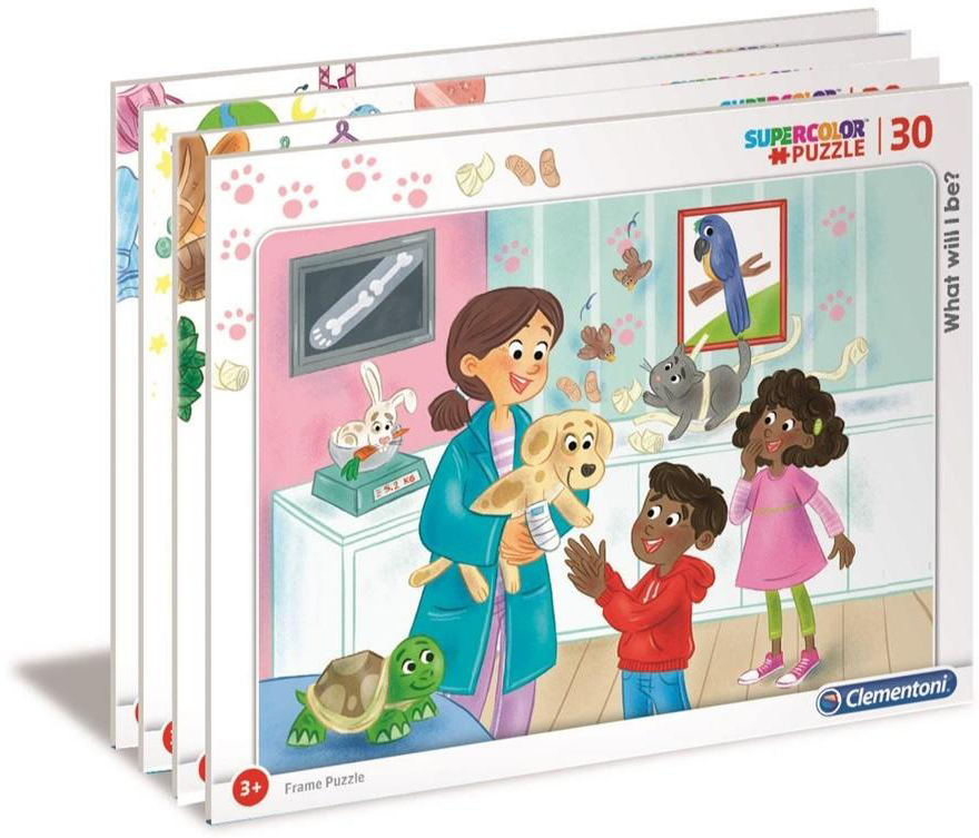 Пъзел Clementoni от 30 части - Какво ще бъда?, асортимент