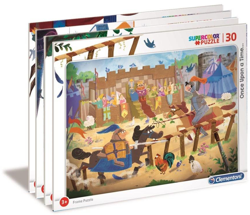 Пъзел Clementoni от 30 части - Имало едно време, асортимент