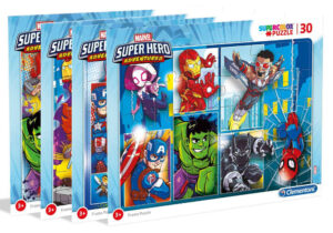 Пъзел Clementoni от 30 части - Супергероите на Марвел, асортимент
