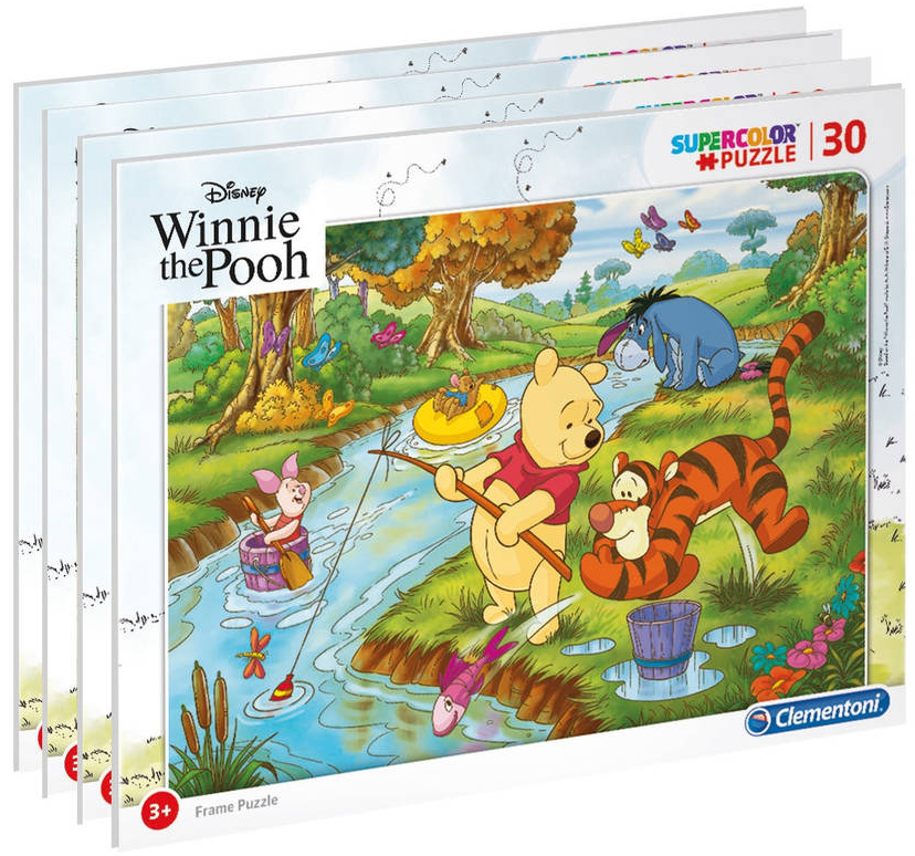 Пъзел Clementoni от 30 части - Мечо Пух, асортимент