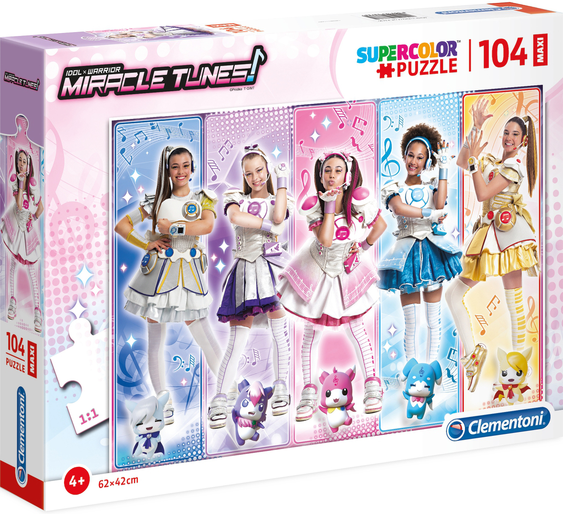 Пъзел Clementoni от 104 макси части - Miracle Tunes