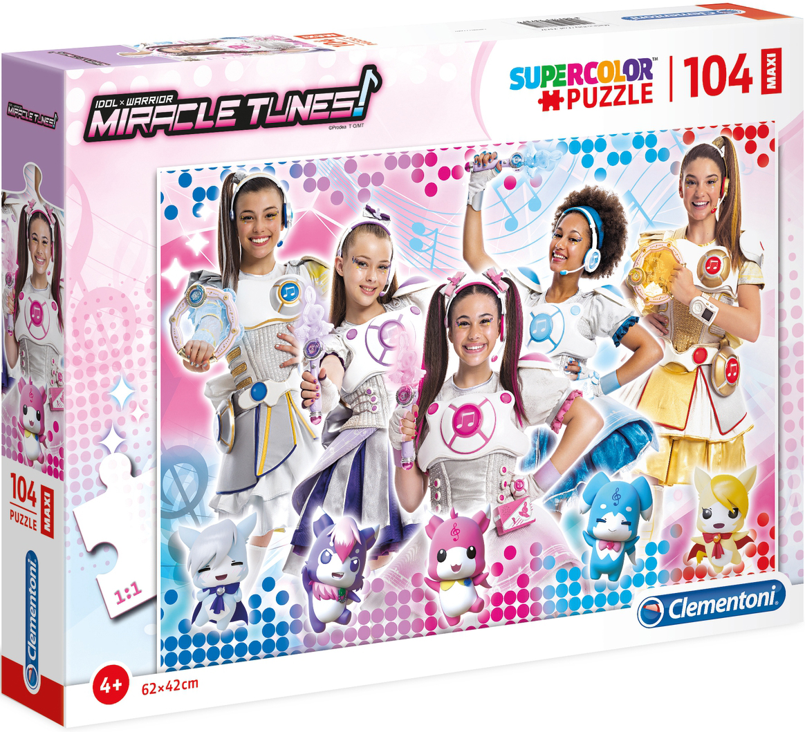 Пъзел Clementoni от 104 макси части - Miracle Tunes