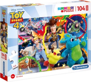 Пъзел Clementoni от 104 макси части - Играта на играчките 4