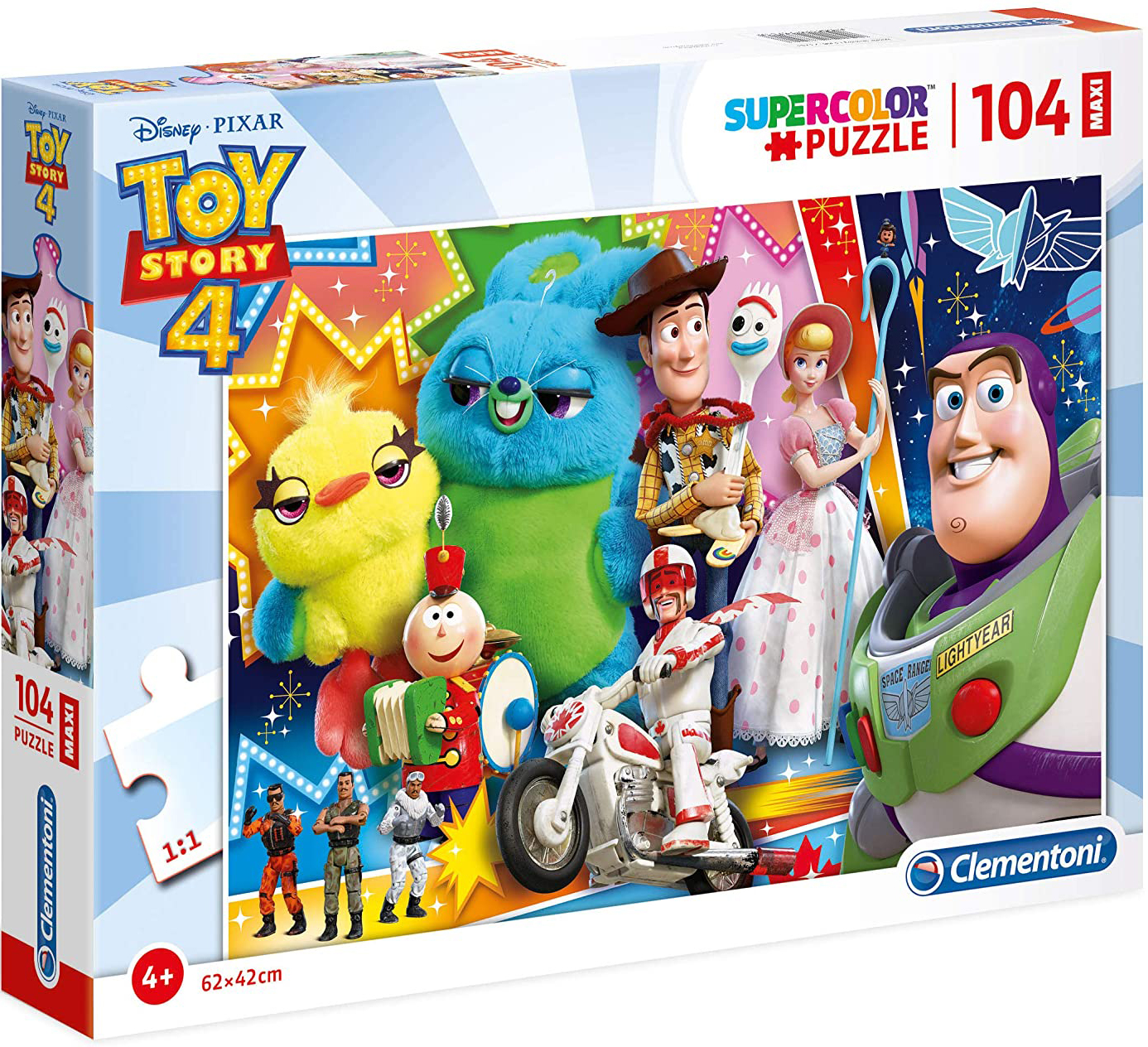 Пъзел Clementoni от 104 макси части - Играта на играчките 4