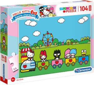 Пъзел Clementoni от 104 макси части - Hello Kitty
