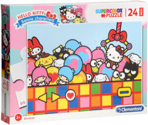 Пъзел Clementoni от 24 макси части - Hello Kitty