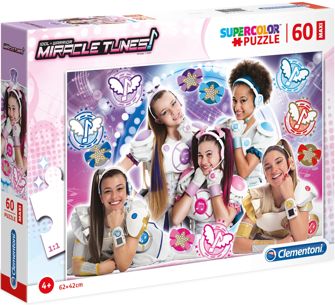 Пъзел Clementoni от 60 макси части - Miracle Tunes