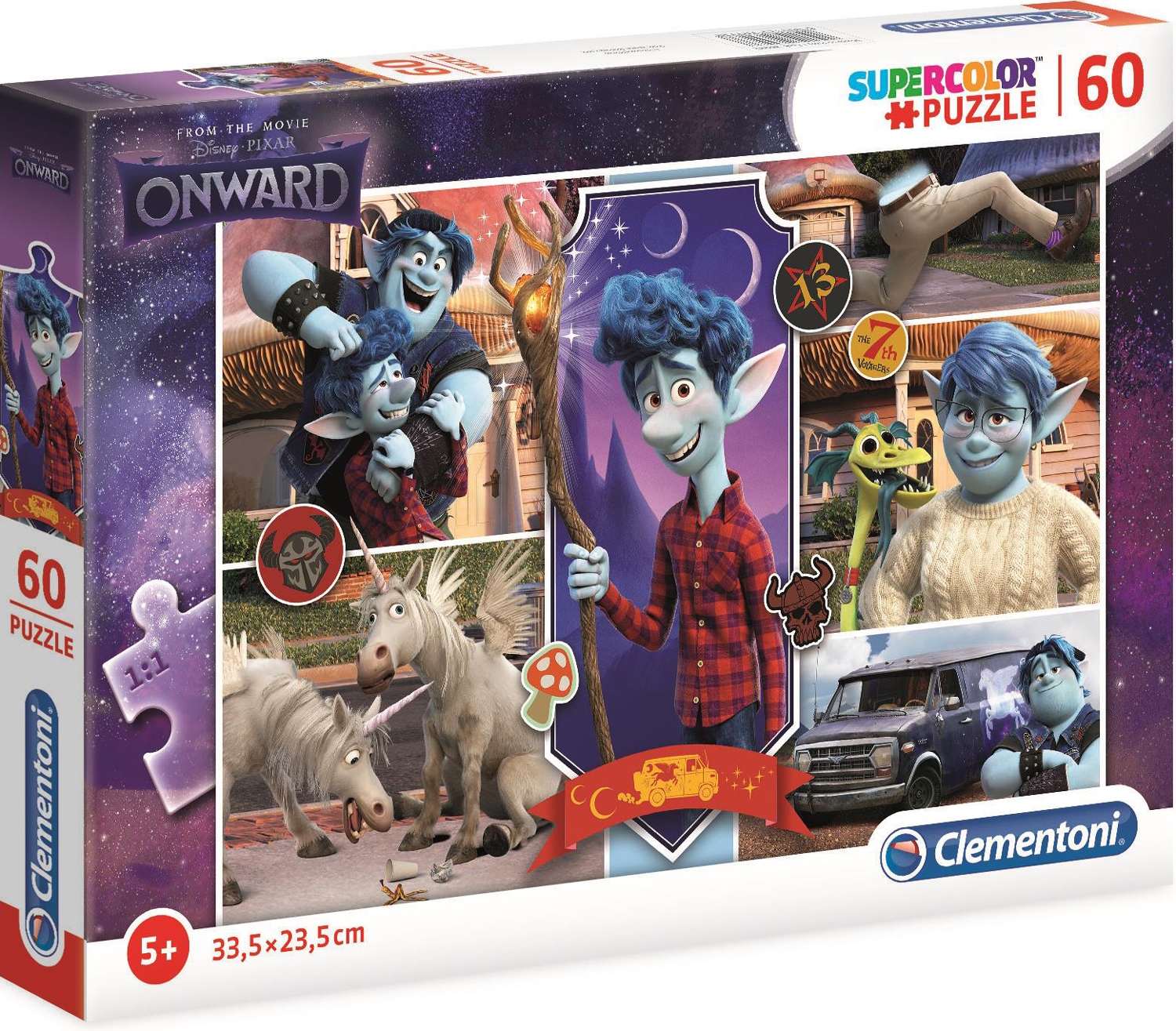 Пъзел Clementoni от 60 части - Напред