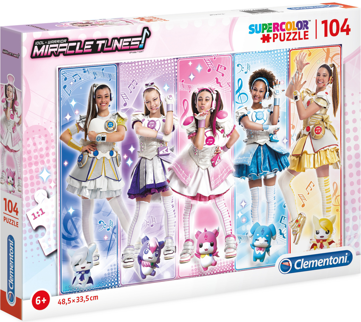 Пъзел Clementoni от 104 части - Miracle Tunes