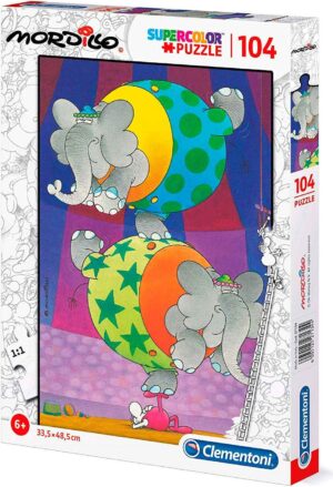 Пъзел Clementoni от 104 части - Баланс, Гилермо Мордильо