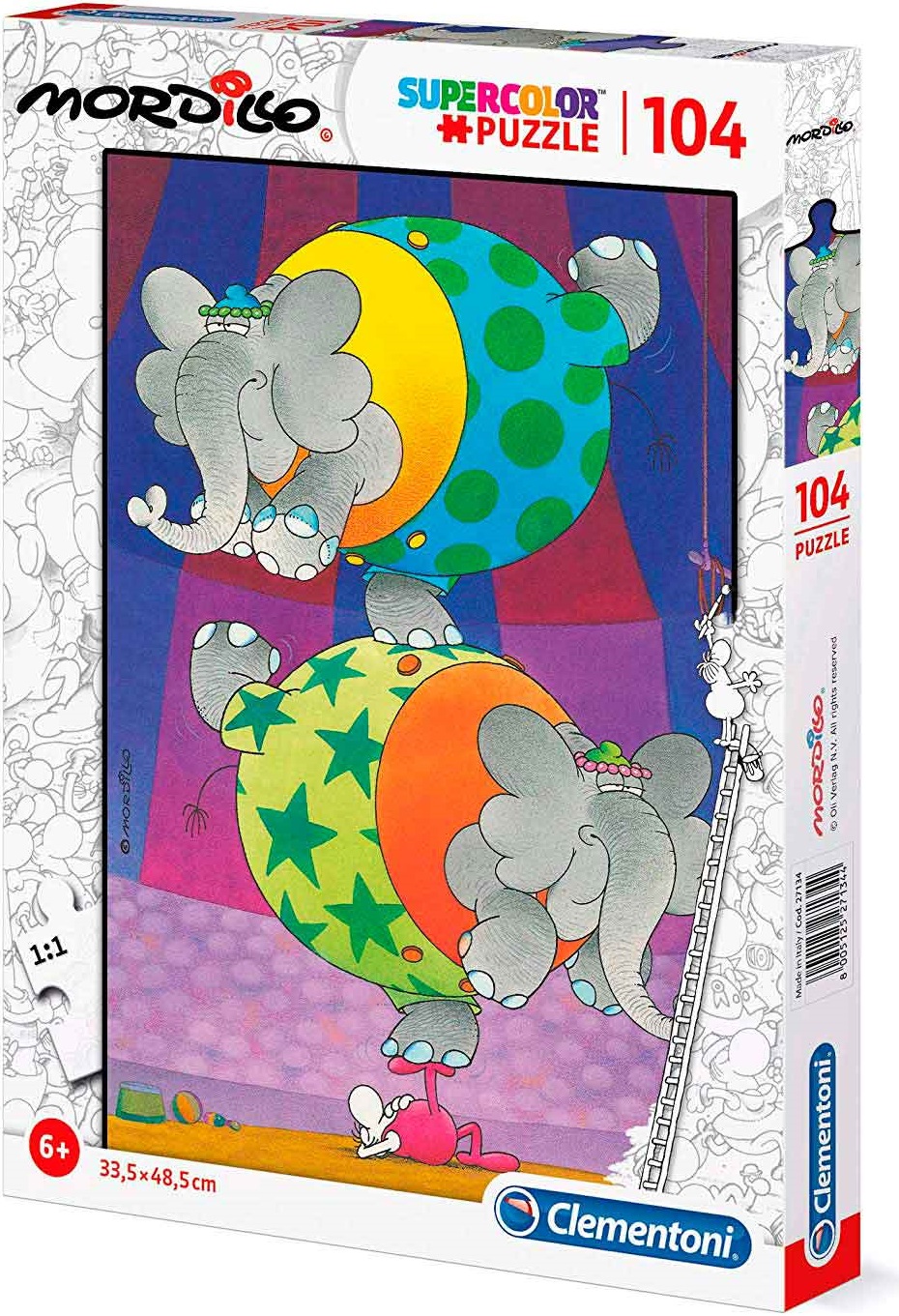 Пъзел Clementoni от 104 части - Баланс, Гилермо Мордильо