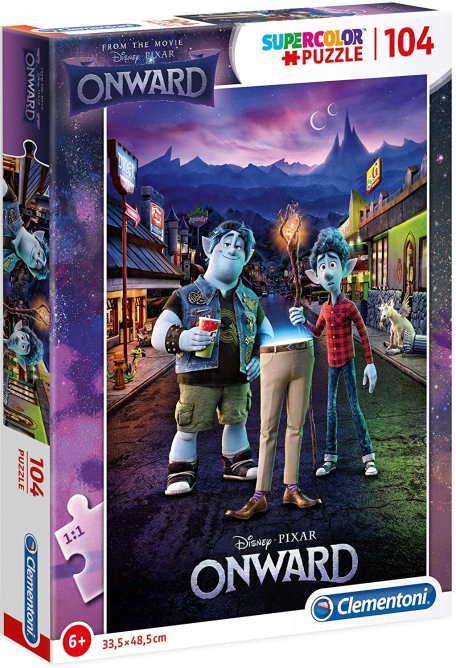 Пъзел Clementoni от 104 части - Напред