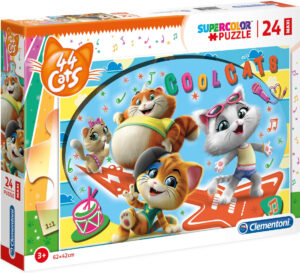 Пъзел Clementoni от 24 макси части - 44 Котки