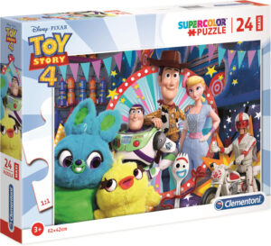 Пъзел Clementoni от 24 макси части - Героите от Играта на играчките 4